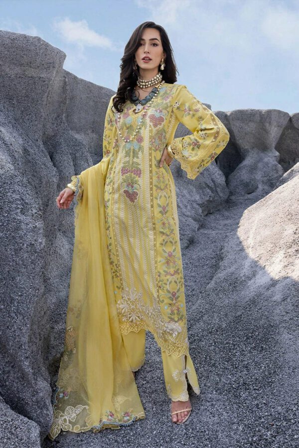3 Piece Luxury Lawn DILARA-B 2025-V2