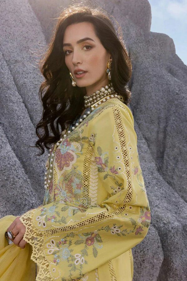 3 Piece Luxury Lawn DILARA-B 2025-V2 - Image 2