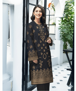 Unstitched Dhanak 3 Piece Embroidery Shirt Printed Dupatta Dyed Trouser | H.S-15D
