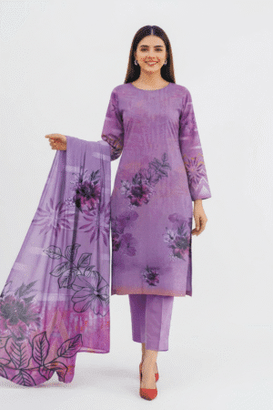 . Premium Digital Karandi Ensemble - Bold & Beautiful 3-Piece | H.S-R2