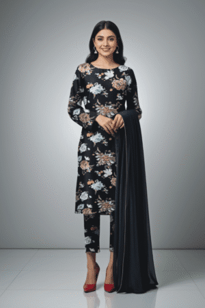 Trending Now: Khaddar Digital Print Suit | 3 PC Collection | H.S-011K